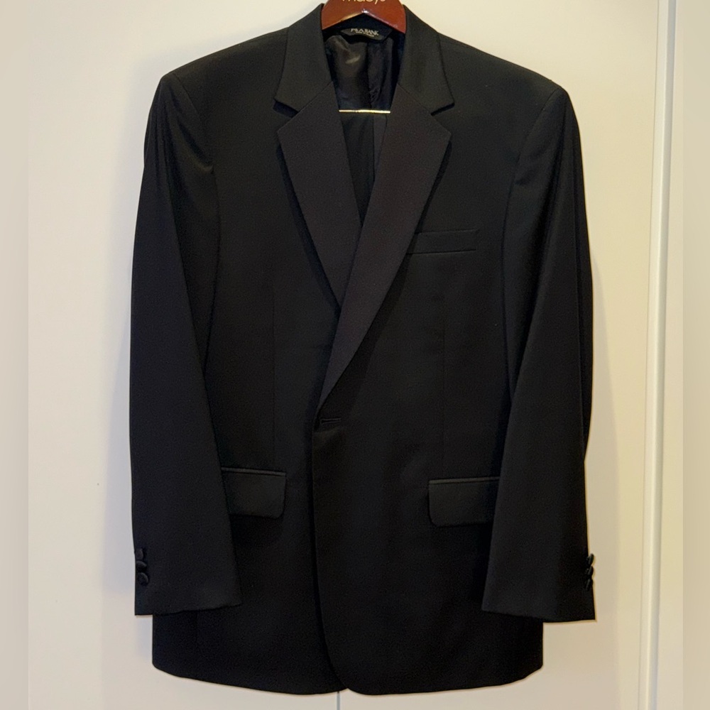 Jos. A. Bank Elegant Black Tuxedo (Jacket and Pants)
